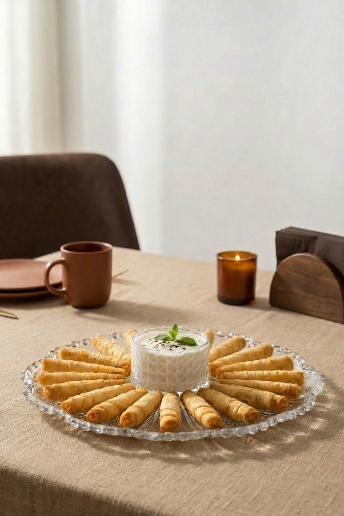 Arya Model Cam Sunumluk Supla ve Sos Kasesi 2'li Set