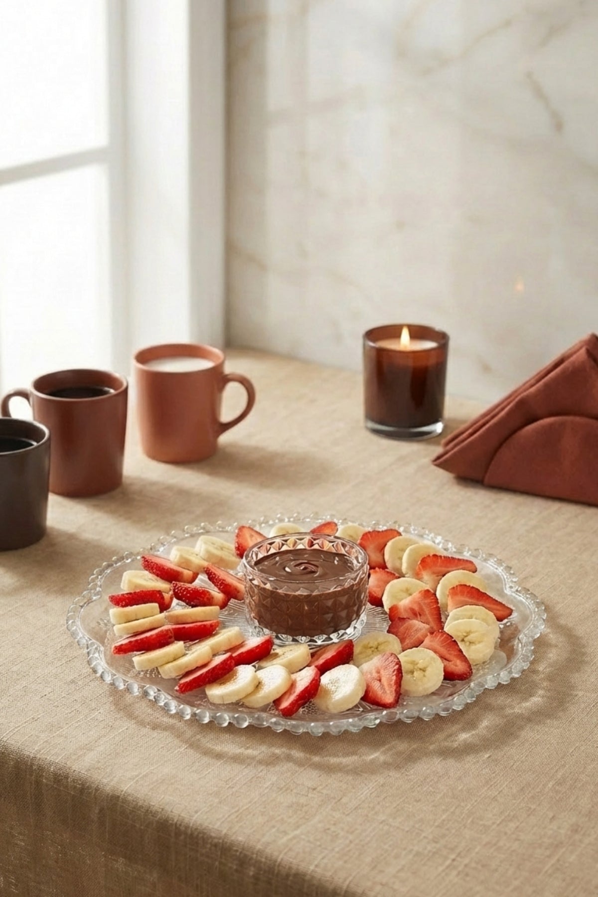 Arya Model Cam Sunumluk Supla ve Sos Kasesi 2'li Set