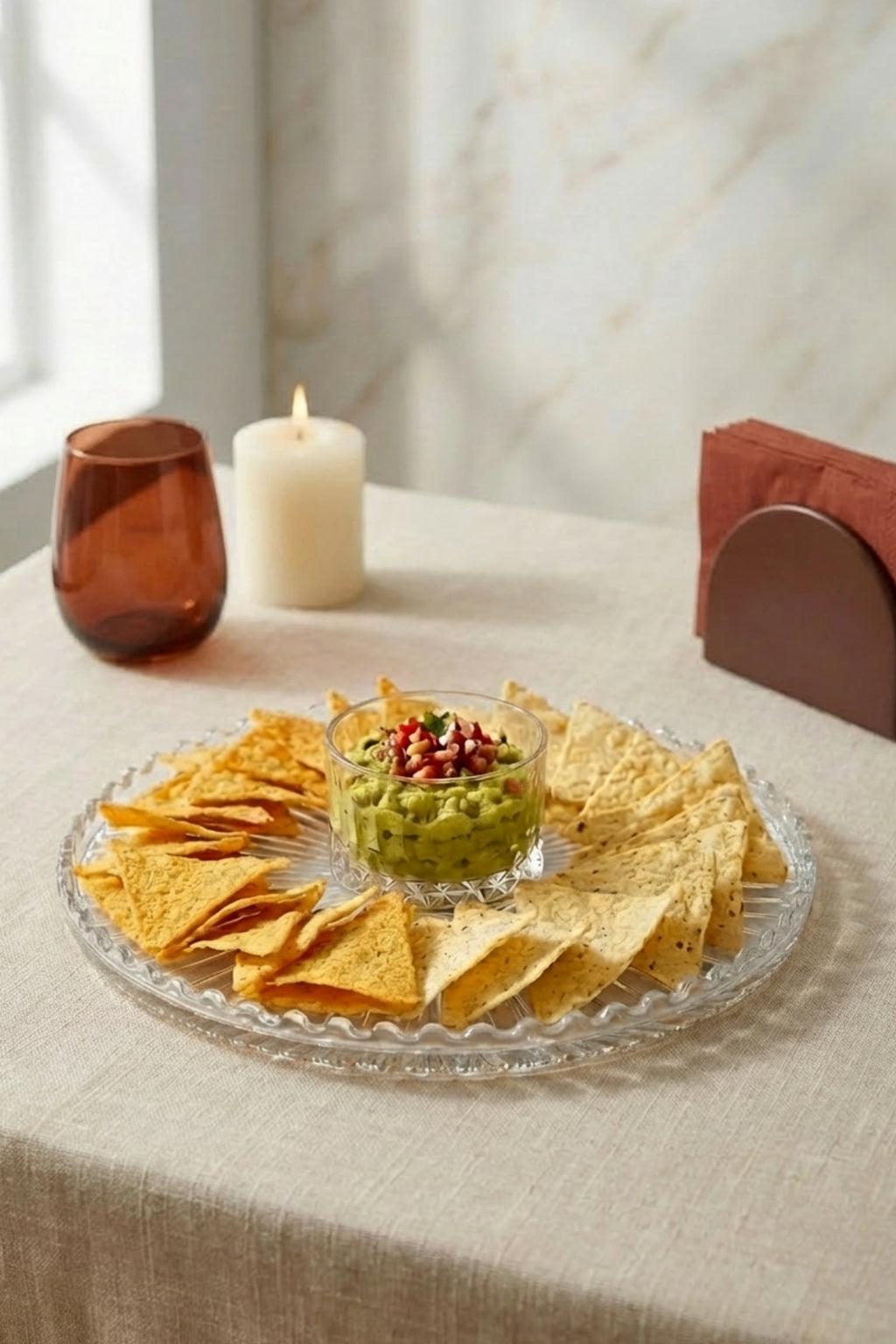 Lena Model Cam Sunumluk Supla ve Sos Kasesi 2'li Set