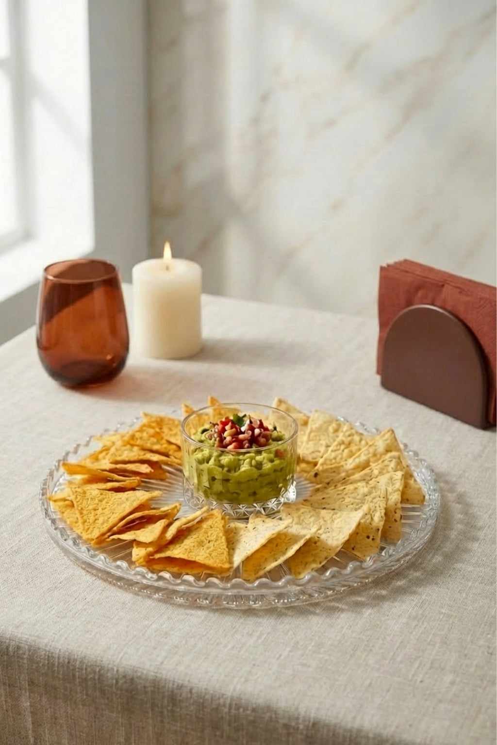 Lena Model Cam Sunumluk Supla ve Sos Kasesi 2'li Set