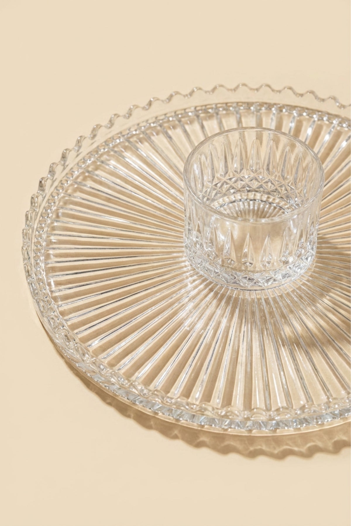 Lena Model Cam Sunumluk Supla ve Sos Kasesi 2'li Set